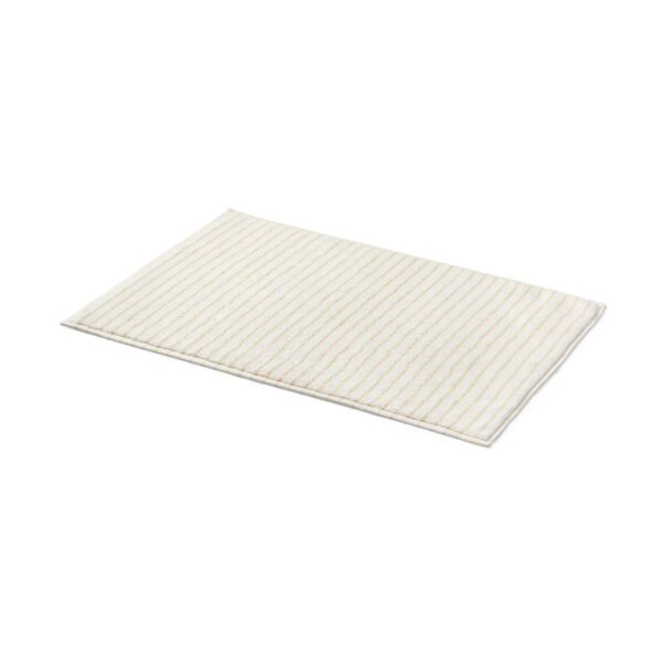 Baðimotta Essential Stripe Wheat/White 70x50cm