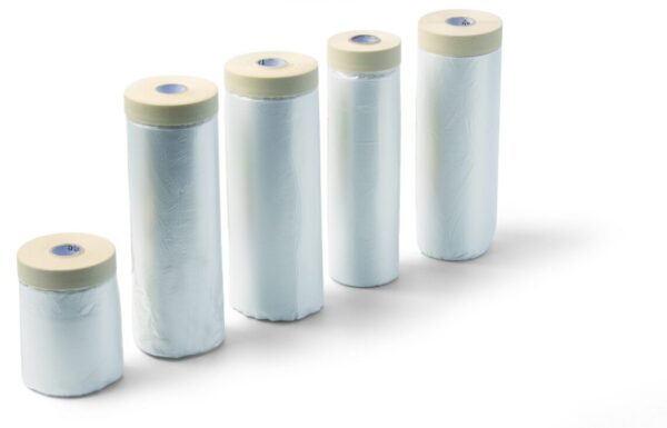 Afdækningsfolie m/Tape 270cm x 16m