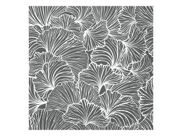 Serviettar v/bløðum Svart