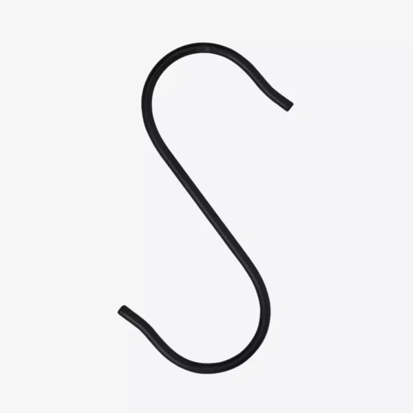 S-Krókur Svartur 11,5x4,5cm