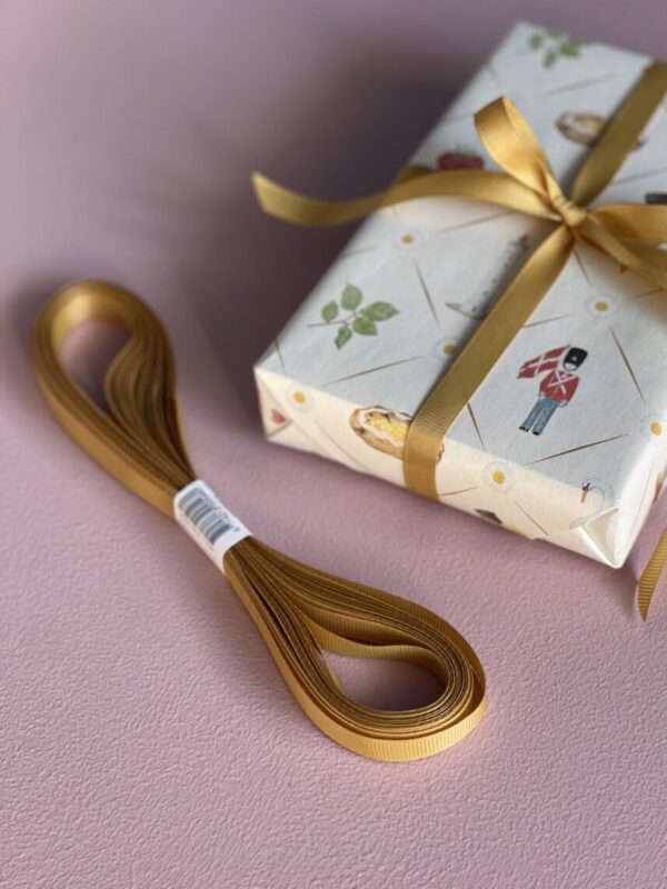 Gávuband 10 mtr. - Gold