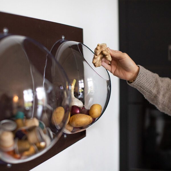 2 stk. Stórir gráir kuplar