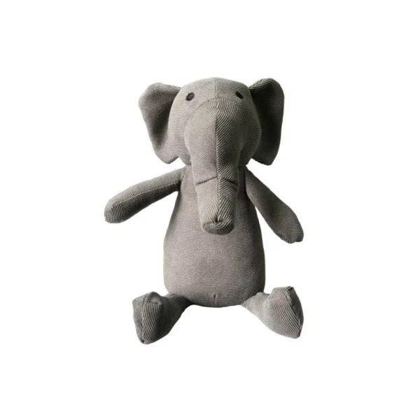 Hurðastoppari Fílur H15cm Gráur
