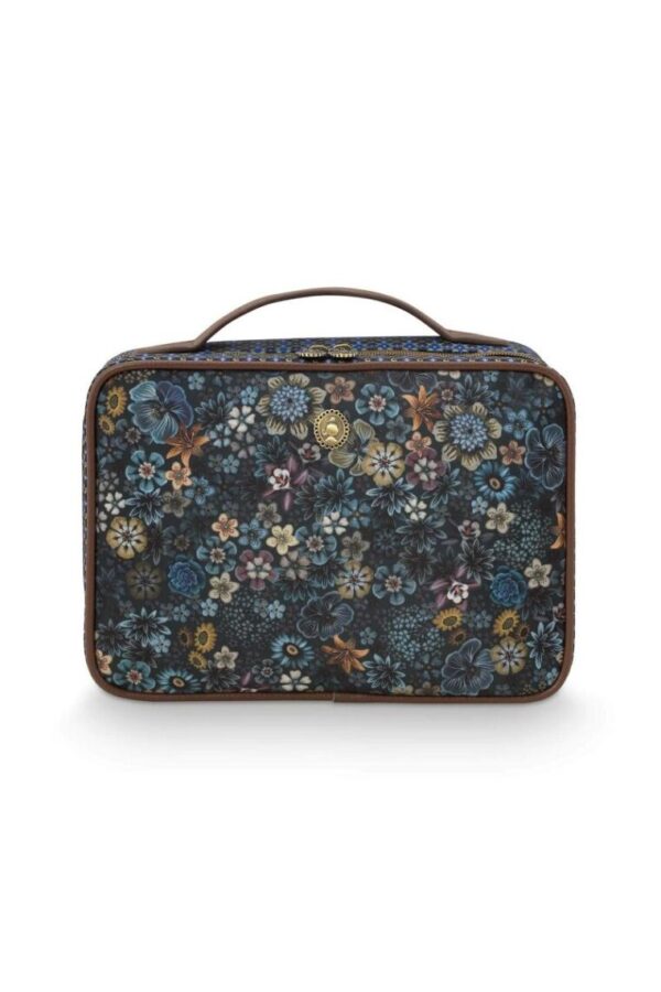 Toilettaska 27x19x10cm Tutti l Fiori Blue