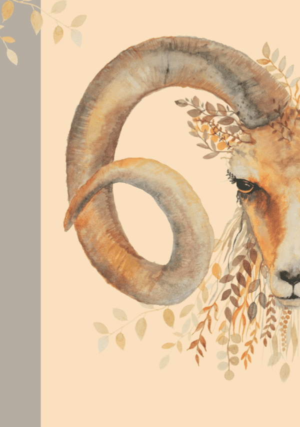 Skriviblokkur - Stjørnumerki, Veðrurin (Vædderen)