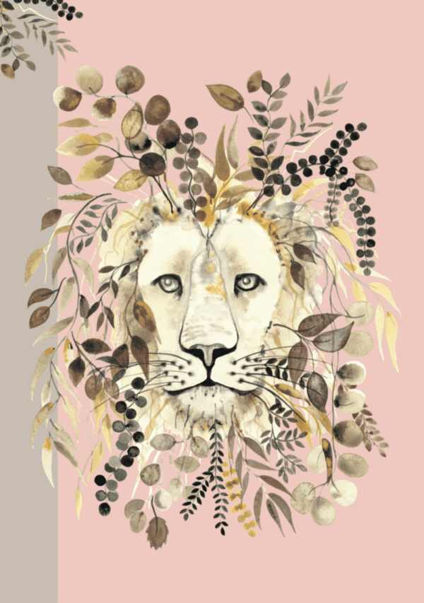 Skriviblokkur - Stjørnumerki, Ljónið (Løven)