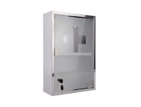 Medisin skáp 48x25x12cm rustfrítt stál