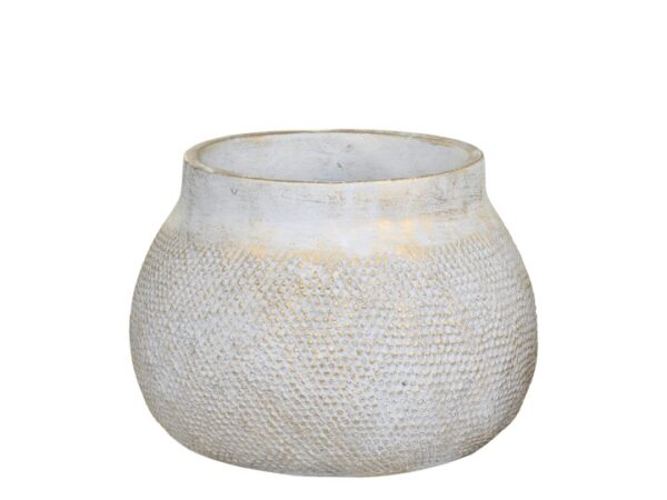 Pottur 12x16cm - Gull/Gráur