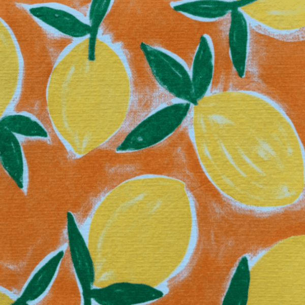 Serviettar Sitrón 40x40cm - Appelsingul