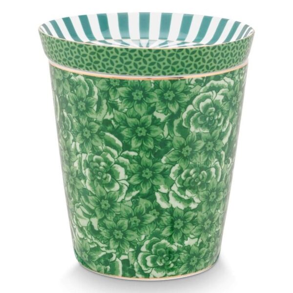 Krúss v/lok 230ml - Royal Flower Green
