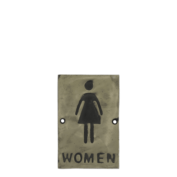 Women Skelti, H14/L9/B1cm - Messing