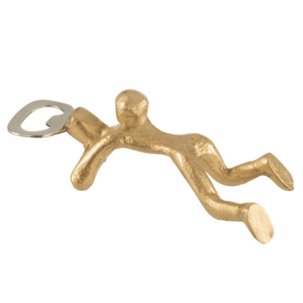 Upptrekkjari 17x6x5cm - Gull