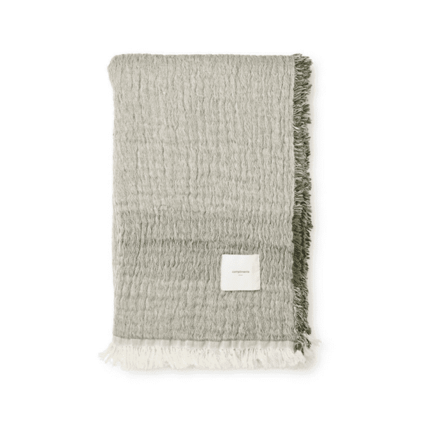 Loire Plaid 130x180cm - Grønt