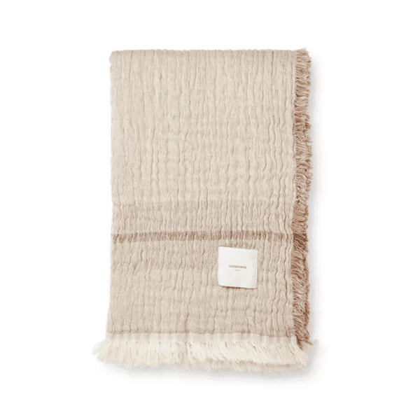 Loire Plaid 130x180cm - Sand