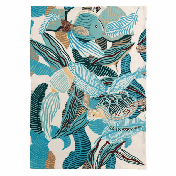 Dori Viskustykki, 50x70cm - Blátt