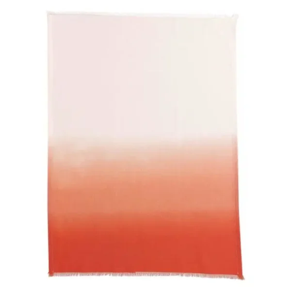 TieDye Viskustykki 50x70cm - Fersken