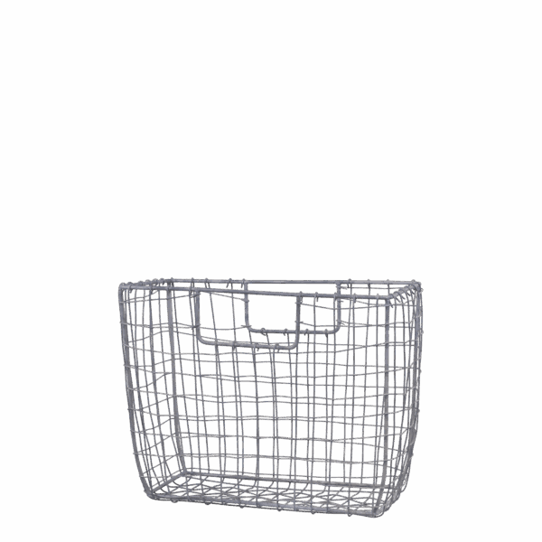 Kurv 13x29x22cm - Zink