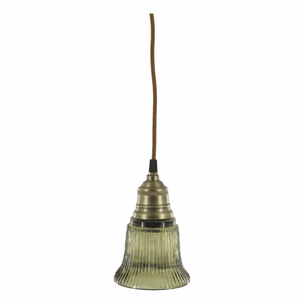 Lampa við messingtop, 12x17cm