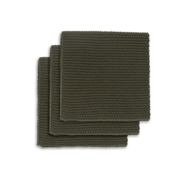 Line borðlappar, sett av 3, 25x25cm