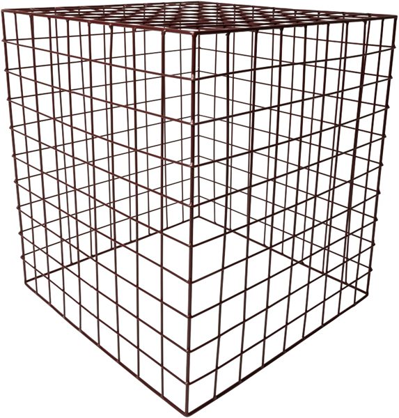 Tráð síðuborð, 48x48x53cm