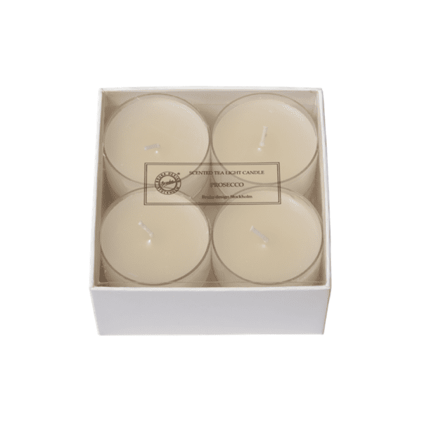 Angandi fyrfadsljós(stór) - Prosecco