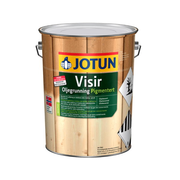 Visir Oljugrundari Pigmenteret, 9ltr.
